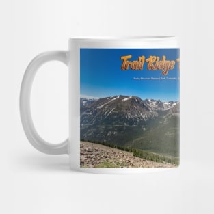 Trail Ridge Road in Rocky Mountain National Park Mug